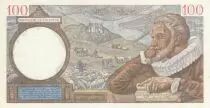 Frankreich 100 Francs - Sully - 21-12-1939 - Serial O.5190