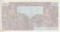 Frankreich 100 Francs - Test note - Dimension exacte des billets - Uniface - without serial and watermark
