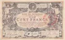 Frankreich 100 Francs - Ville -  Roubaix-Tourcoing - 10&eacute;me S&eacute;rie - 27-10-1917 - 6027