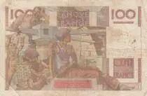 Frankreich 100 Francs - Young farmer - 02-12-1948 - Serial S.280