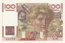 Frankreich 100 Francs - Young farmer - 05-09-1946 - Serial R.95
