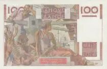 Frankreich 100 Francs - Young Farmer - 06-09-1951 - Serial U.395
