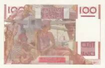 Frankreich 100 Francs - Young farmer - 09-01-1947 - Serial B.192