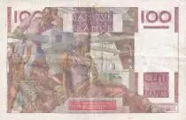 Frankreich 100 Francs - Young farmer - 12-10-1950 - Serial V.368 - P.128