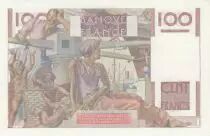 Frankreich 100 Francs - Young farmer - 16-11-1950 - Serial D.379