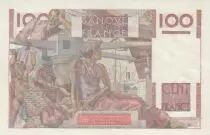 Frankreich 100 Francs - Young farmer - 16-11-1950 - Serial W.387