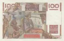 Frankreich 100 Francs - Young farmer - 17-02-1949 - Serial U.305