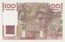 Frankreich 100 Francs - Young farmer - 27-01-1949 - Serial X.288