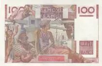Frankreich 100 Francs - Young farmer - 31-10-1946 - Serial W.125