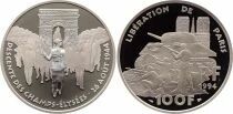 Frankreich 100 Francs, Liberation of Paris 1944 - Proof