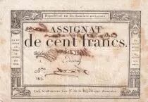 Frankreich 100 Francs 18 Nivose An III - 7.1.1795 - V&eacute;rificateur
