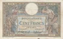 Frankreich 100 Francs 21-11-1908 Serial M.543 - F