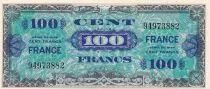 Frankreich 100 francs AAllied Military Currency - 1944 -  without serial