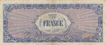 Frankreich 100 Francs Allied Military Currency - 1945 Serial  X - F