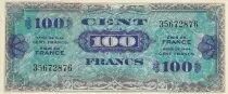 Frankreich 100 Francs Allied Military Currency - Without Serial 35672876