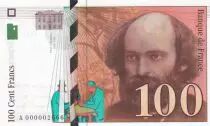 Frankreich 100 Francs Cezanne - 1997 A000002666 small number