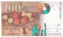 Frankreich 100 Francs Cezanne - 1997 A000002675 small number