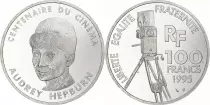 Frankreich 100 Francs Charlie Chaplin - 100 years of Cinema - 1995 Proof