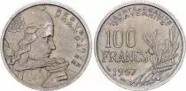 Frankreich 100 Francs Cochet - 1957 B Beaumont-le Roger