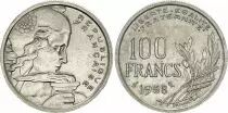 Frankreich 100 Francs Cochet - 1958  Owl - PCGS AU 58