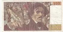 Frankreich 100 Francs Delacroix - 1978 - Serial E.4 - Fay.69.1c