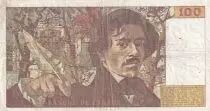 Frankreich 100 Francs Delacroix - 1978 - Serial H.4 - Fay.68.04