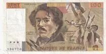 Frankreich 100 Francs Delacroix - 1978 - Serial M.4 - Fay.69.1c