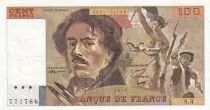 Frankreich 100 Francs Delacroix - 1978 - Serial S.3 - Fay.69.1b