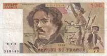 Frankreich 100 Francs Delacroix - 1978 - Serial V.9 - Fay.69.1h