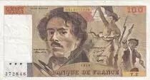 Frankreich 100 Francs Delacroix - 1978 - Serial Y.2 - Fay.68.01