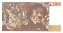 Frankreich 100 Francs Delacroix - 1978 Serial N.5 - AU+
