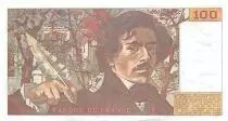Frankreich 100 Francs Delacroix - 1981 Serial T.44 - XF