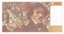 Frankreich 100 Francs Delacroix - 1983 Serial C.68 - AU