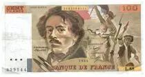 Frankreich 100 Francs Delacroix - 1984 Serial L.88 - VF