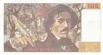 Frankreich 100 Francs Delacroix - 1984 Serial T.82 - XF