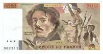 Frankreich 100 Francs Delacroix - 1984 VF