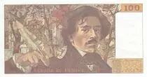 Frankreich 100 Francs Delacroix - 1986 Serial J.107