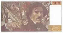 Frankreich 100 Francs Delacroix - 1990 - Serial D.178