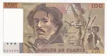Frankreich 100 Francs Delacroix - 1992 - Serial B.292