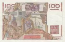 Frankreich 100 Francs Farmer -  12-10-1950 - Serial V.368 - P.128