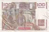 Frankreich 100 Francs Farmer - 04-09-1952 - Serial W.478 - VF