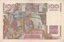 Frankreich 100 Francs Farmer - 05-02-1953 - Serial W.535 - VF