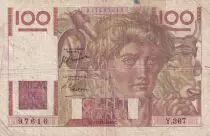 Frankreich 100 Francs Farmer - 12-10-1950 - Serial Y.367 - F