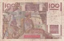 Frankreich 100 Francs Farmer - 29-06-1950 - Serial  E.357 - F+