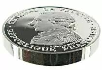 Frankreich 100 Francs General La Fayette, Piedfort - 1987 - Silver - Without box and certificate - Proof