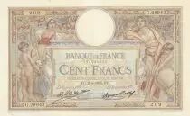Frankreich 100 Francs LOM - large cartridges - 02-04-1931 - Serial G.29943