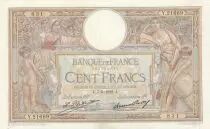 Frankreich 100 Francs LOM - large cartridges - 05-06-1928 - Serial Y.21669