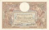 Frankreich 100 Francs LOM - large cartridges - 09-06-1932 - Serial H.35535