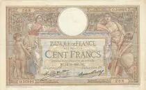 Frankreich 100 Francs LOM - large cartridges - 12-11-1931 - Serial O.32895