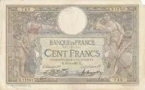 Frankreich 100 Francs LOM - large cartridges - 17-08-1925 - Serial B.12701